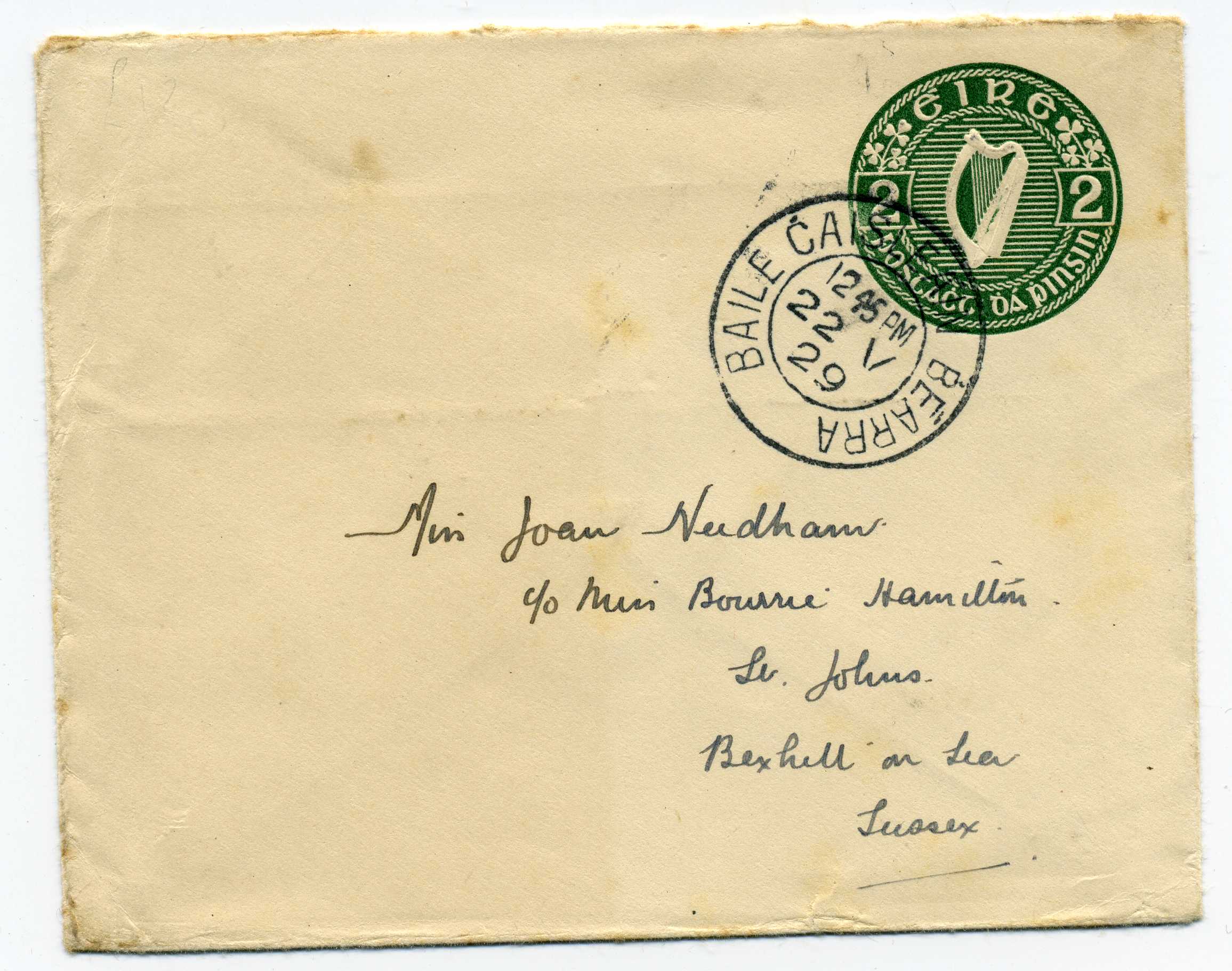 Irish Stamps from Raven StampsPostal Stationery Envelopes