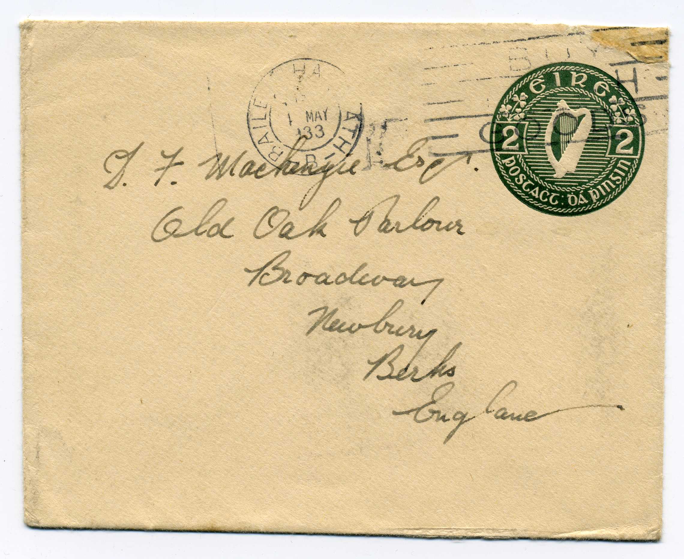 Irish Stamps from Raven StampsPostal Stationery Envelopes